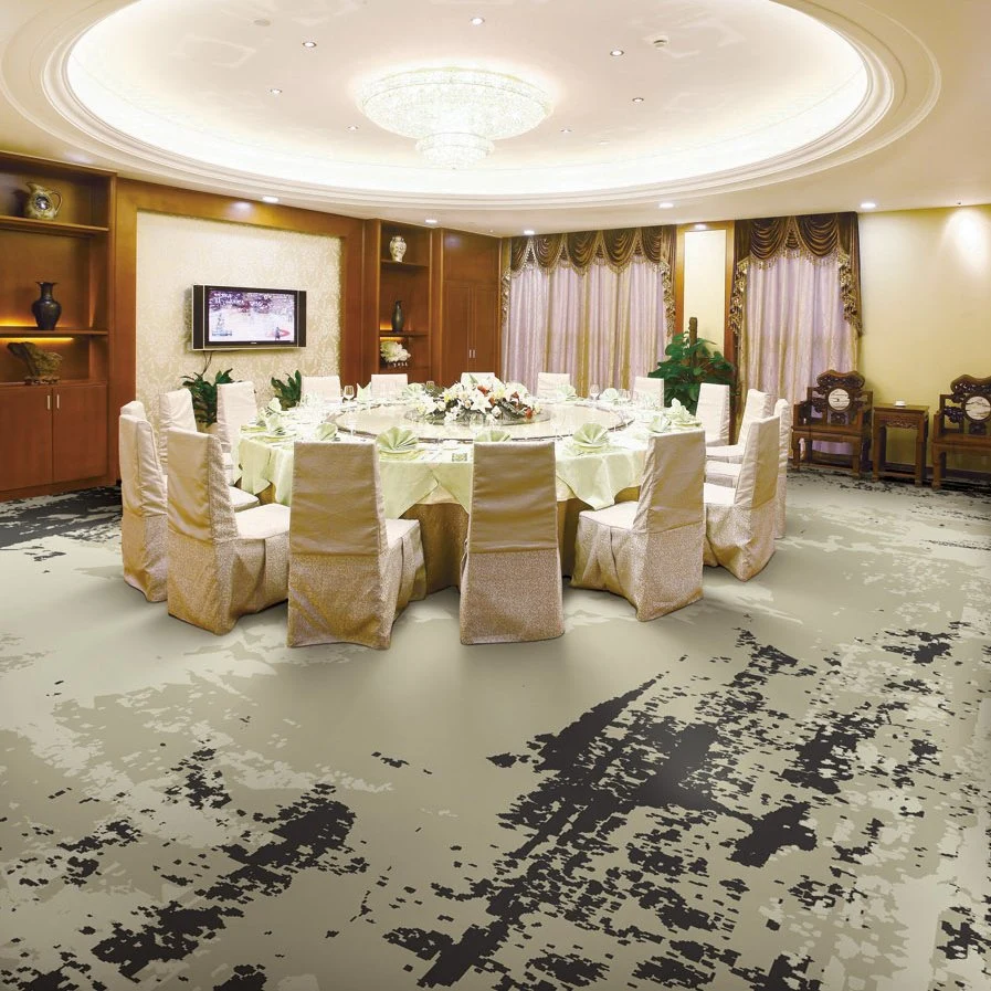 Customized Eco-Friendly Turfed Printed Luxury Wall to Wall Hotel Carpet Commercial Fireproof Hall Banquet Floor Carpet