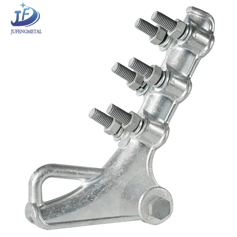 Wire Cable Connection Clamp Bolt Tension Strain Clamp for Transmission Line Accessories