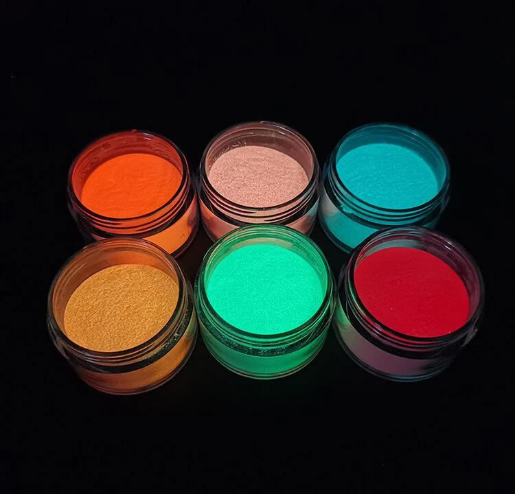 Skin Safe Glow Powder für Art Craft Nail Acryl Farbe Epoxidharz Pigment Leuchtpulver