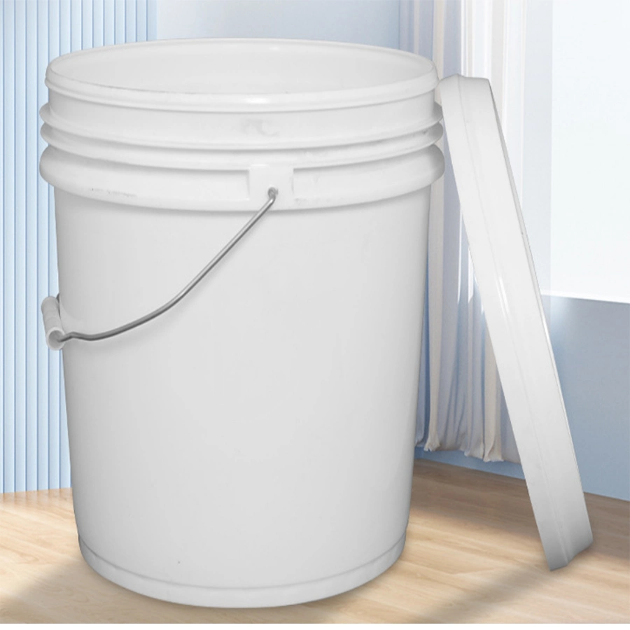 Clear White Packing Plastic Pail Small 20L Plastic Bucket