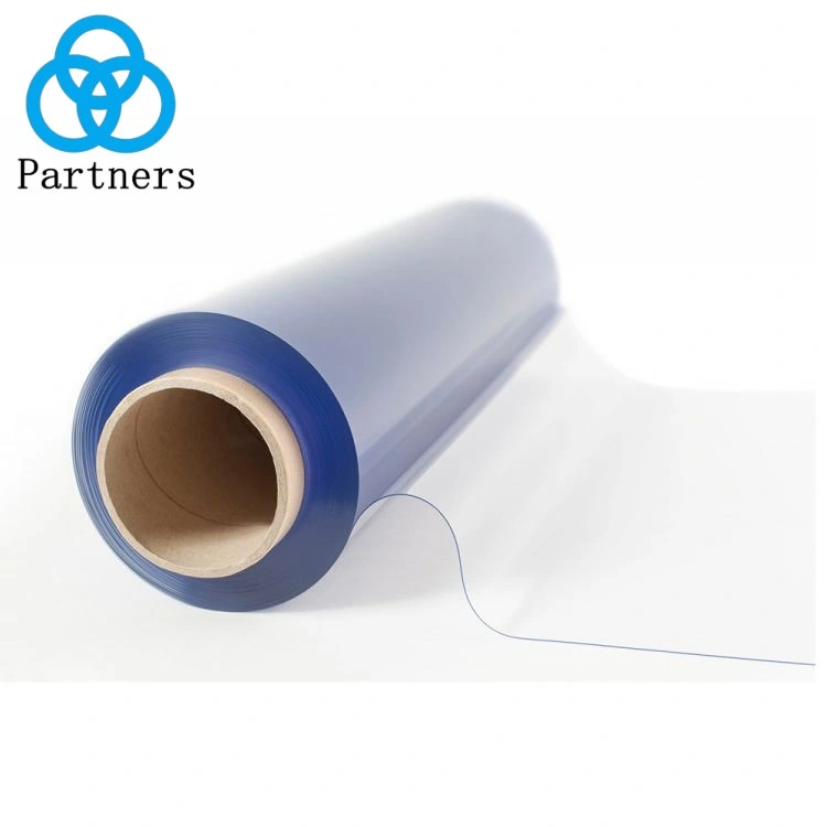 Transparent Clear Thin 450 Mircon Plastic Film PVC Roll for Vacuum Forming