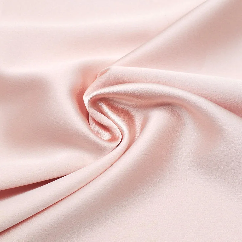 Good Drapery Polyester Spandex Heavy Weight Satin Crepe Fabric for Skirt