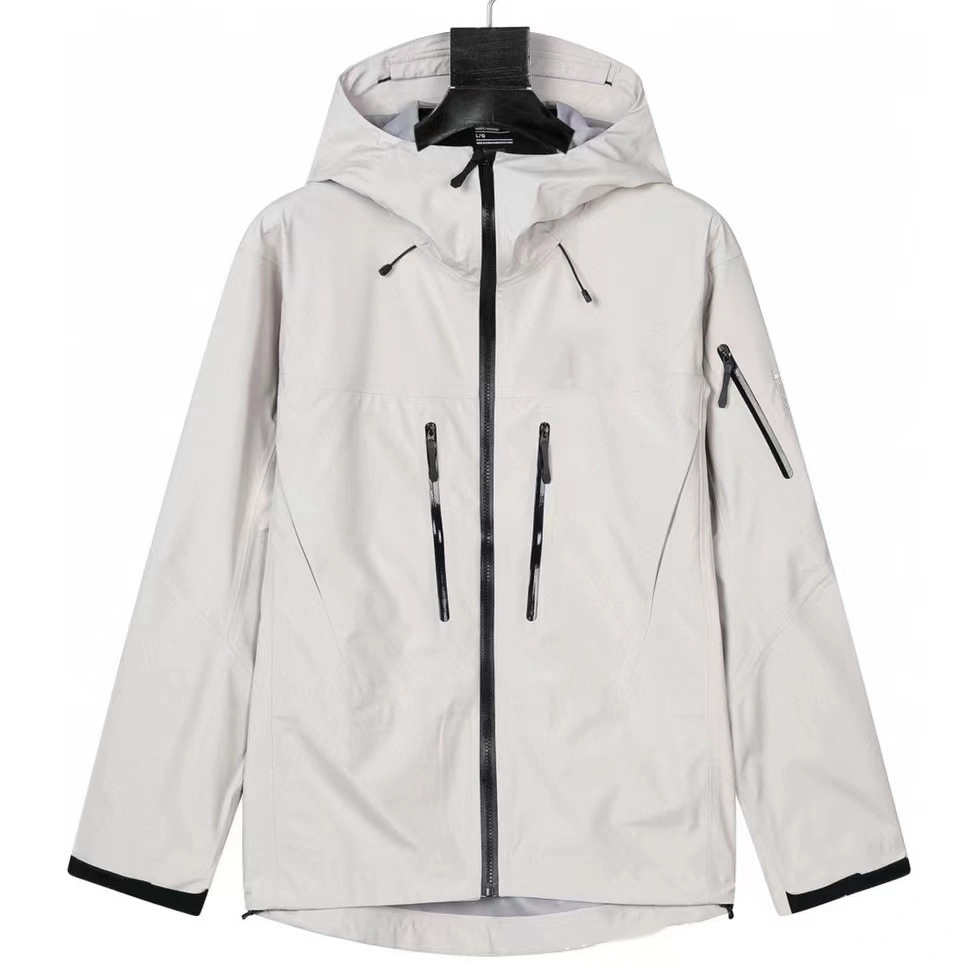 Unisex Lightweight Waterproof Jacket, Shell Hooded Outdoor Windbreaker, Hiking Windbreaker Jacket with Pocket