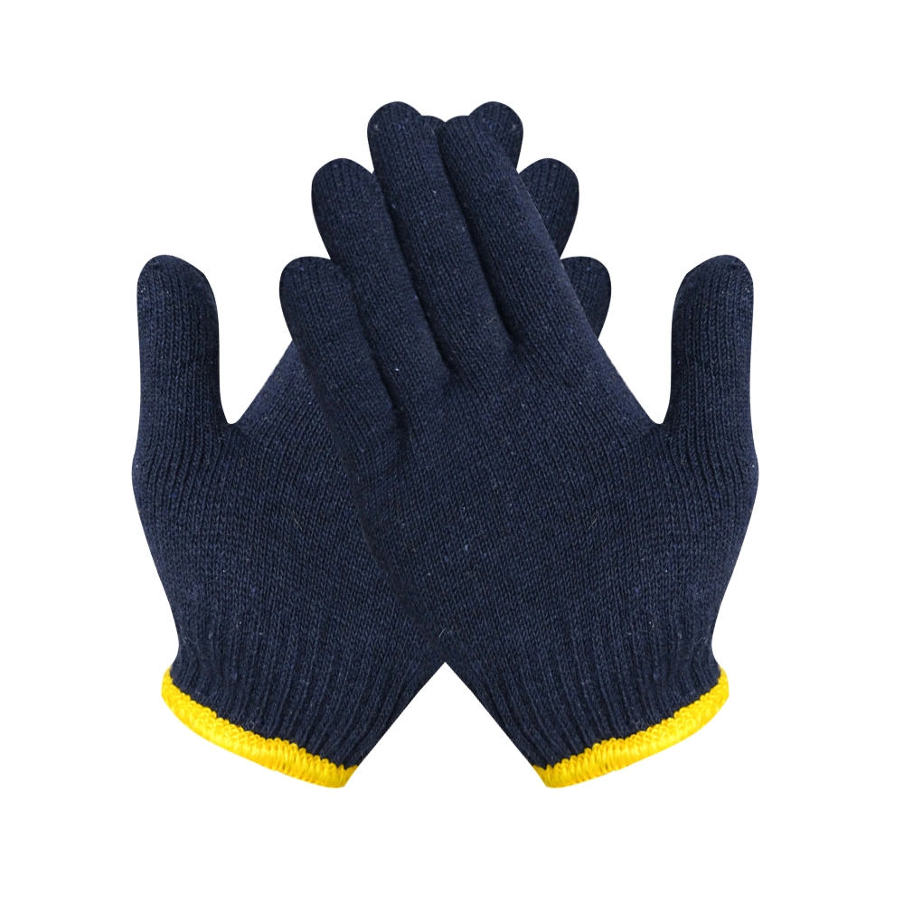 New Arrival 7/10 Gauge Knit Cotton Hand Protective Safety Work Gloves