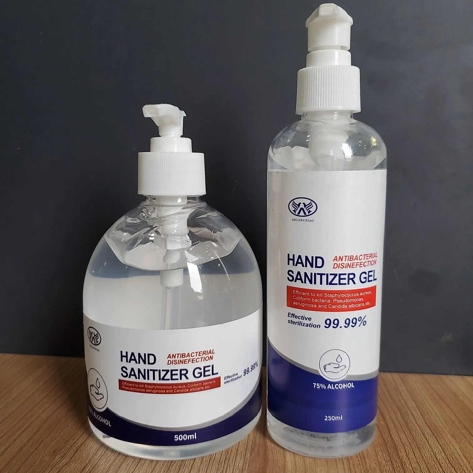 Hands Sanitizers Supplier Antibacterial Mini 60ml 100ml 250ml 350ml Hand Sanitizer 75% Alcohol Antiseptic Gel Hand Sanitizer