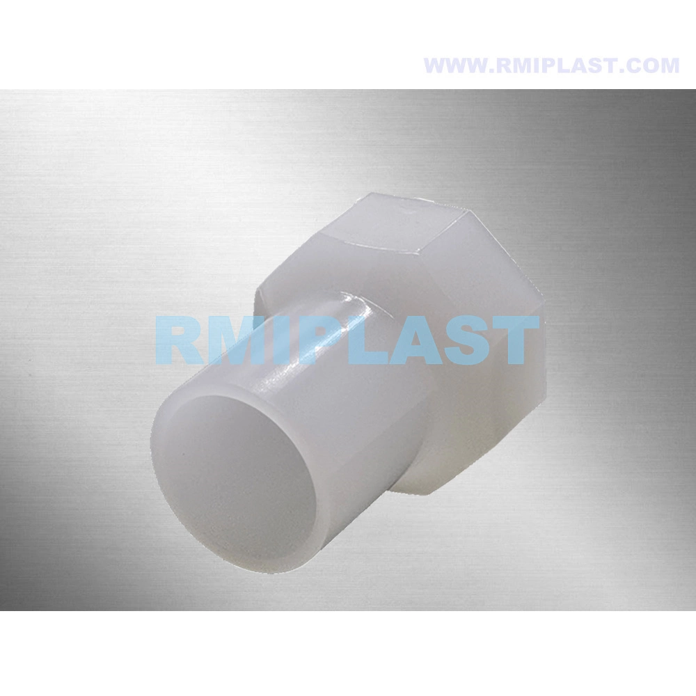 PVDF Female Threaded Coupling of Butt Welded ISO Pn16 Reducing Coupler Adaptor Plastic Pipe Fitting for Industrial