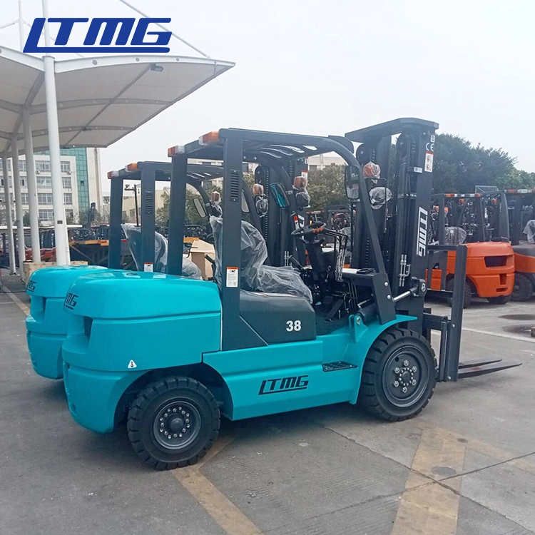 3.8 Ton Diesel Hydraulic Forklift Truck with 3 Stage Mast 5 Meter Lifting Height