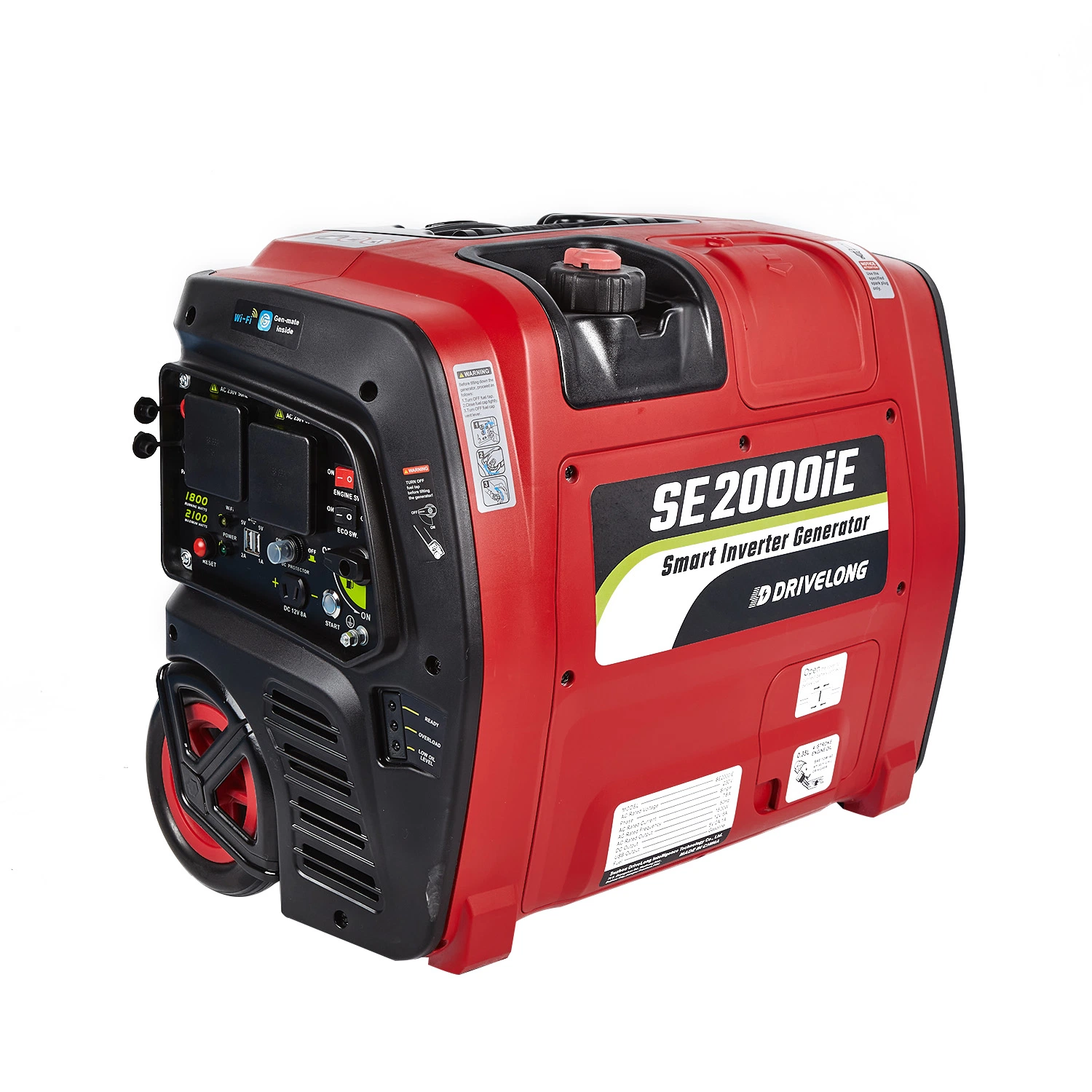 Generador de gasolina generador Inverter Digital de 2kw silencioso generador de gas portátil Genset 4 tiempos refrigerado por aire generador Inverter