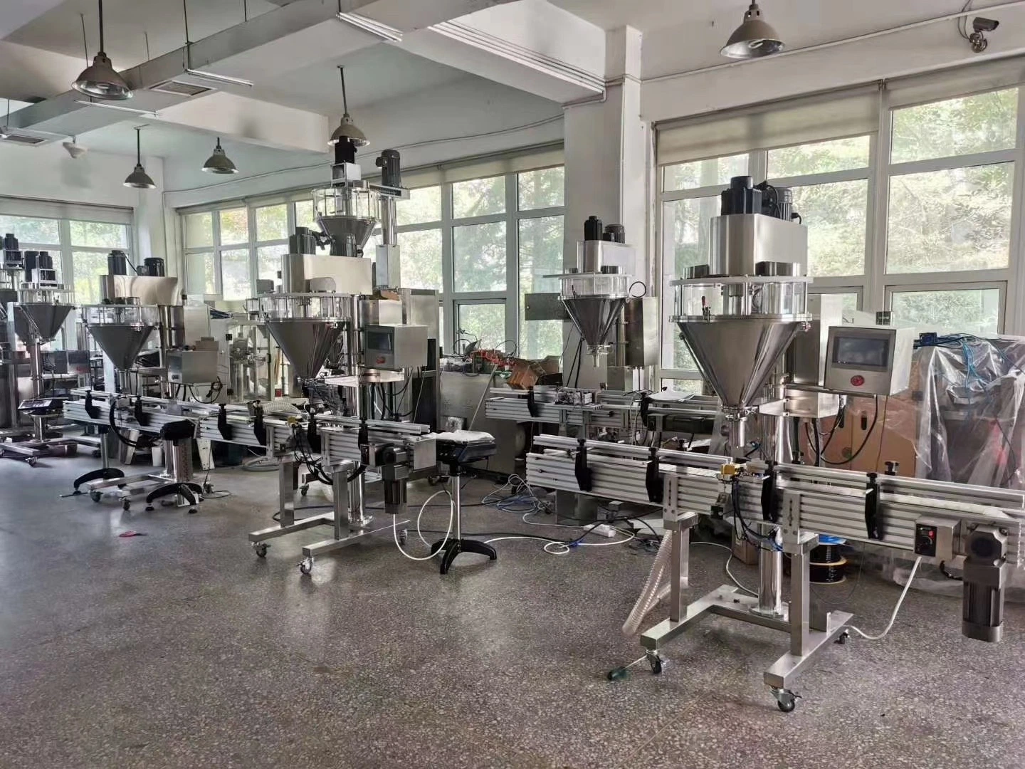 Automatic Whey Protein Milk Nutrition Diet Cocoa Spice Powder Bottle Can Jar Net Weight Auger Filler Machine