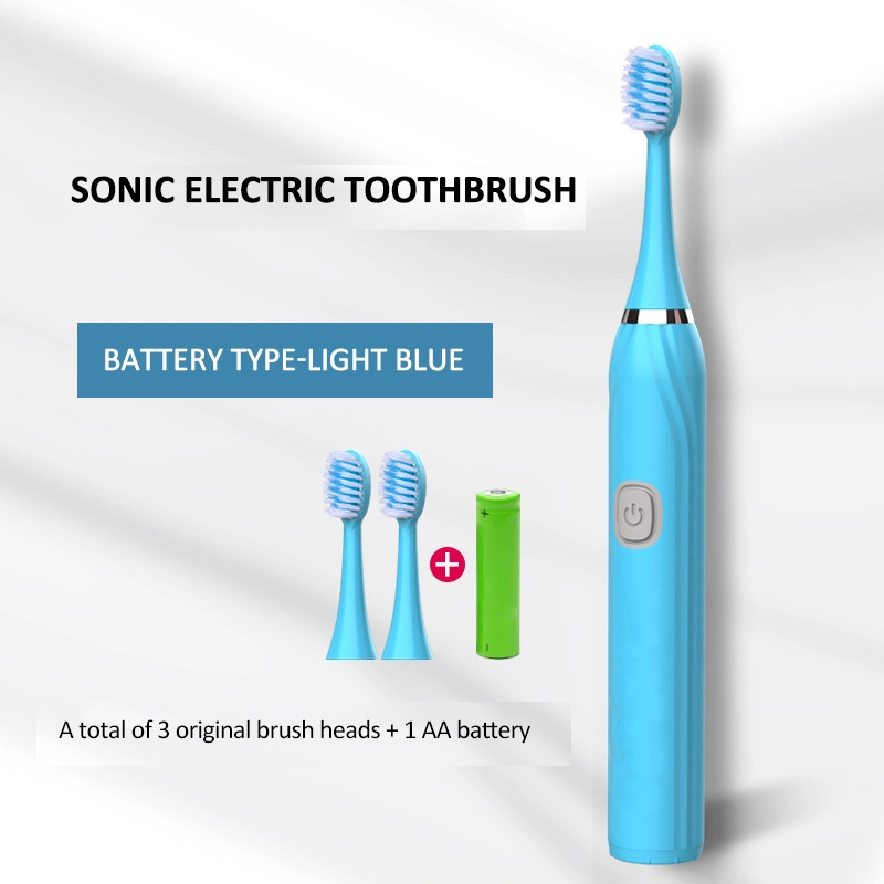 Home Appliance Auto Electric Tooth Brush with 3 Brush Heads