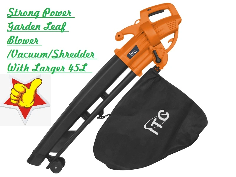 Powerful Electric Garden Leaf Blower &Vacuum