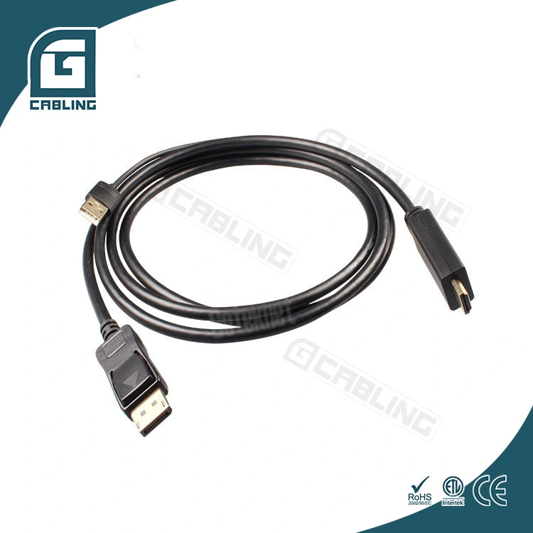 Os conectores banhados a ouro Gcabling alta satisfação 2m 5m para HDMI cabo DP 4K Male-Male cabos HDMI