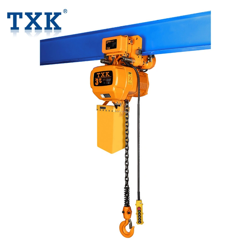 Waterproof Single Speed Suspended Electric Chain Hoist 3 Ton