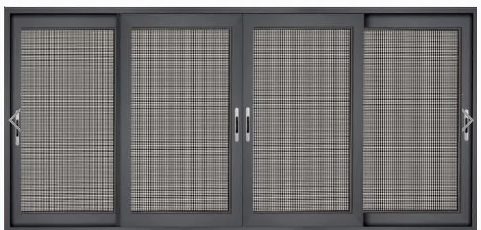 Hot Selling with Ss Security Mesh Glass Window Prices Aluminum Sliding Casement Windows