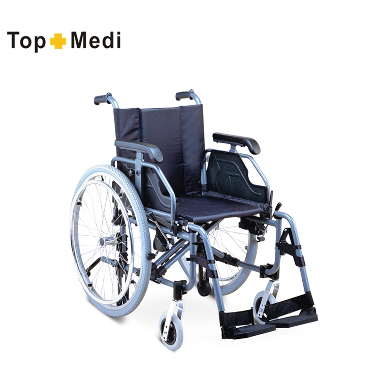 20 Years Factory Lightweight Manual Wheelchair Quick Release Pneumatic Rear Wheel