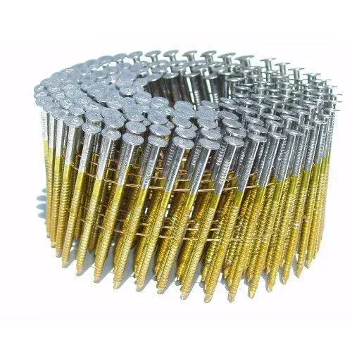 Cheap 2.3X45mm Ring Wood Pallet Nails Air Gun Roofing Spiral Coil Nail