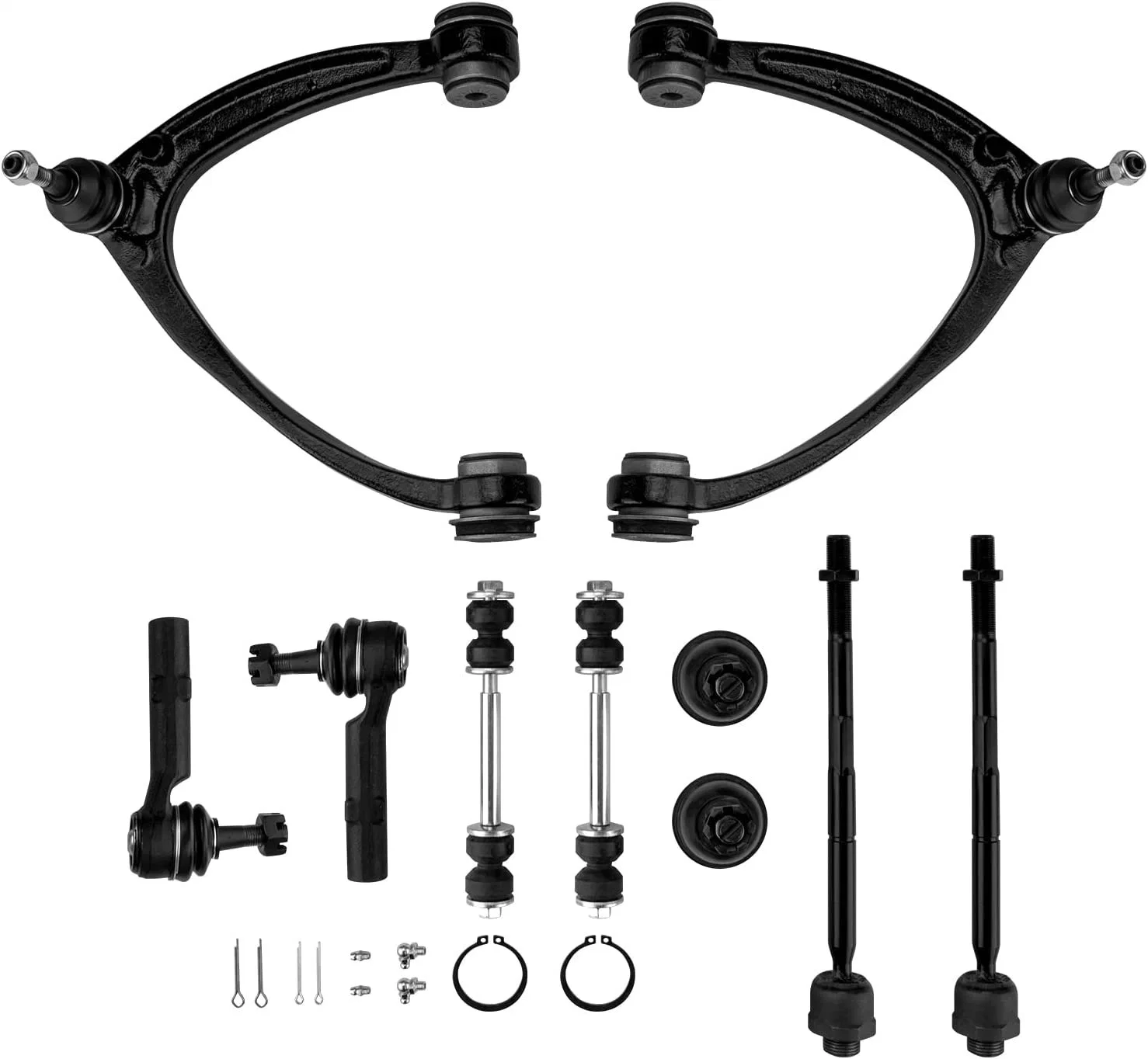 Front Upper Control Arm Kit for Chevy Avalanche/Cadillac Escalade Esv/Gmc Sierra 1500 Upper Lower Control Arm