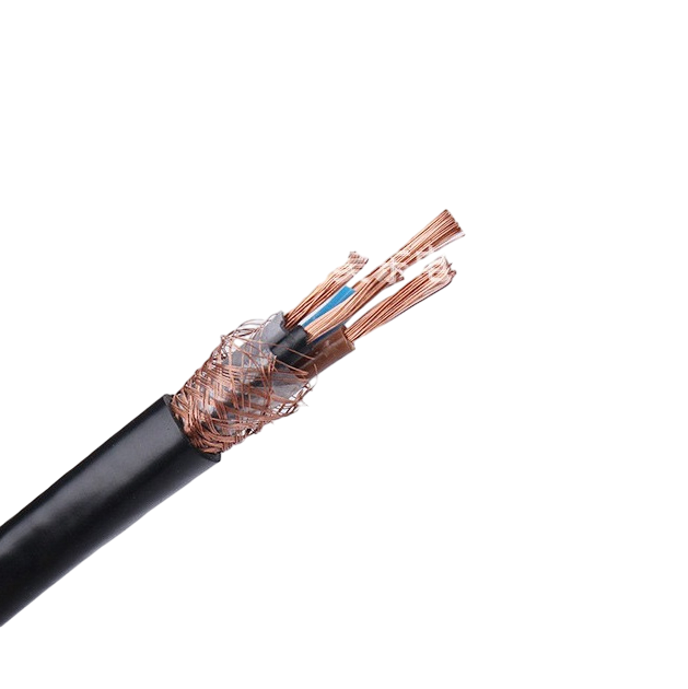 0,75/1/1,5/2,5/4/6/10mm cable flexible aislado de PVC con núcleo de cobre con apantallamiento 2core - 37core (personalizable)