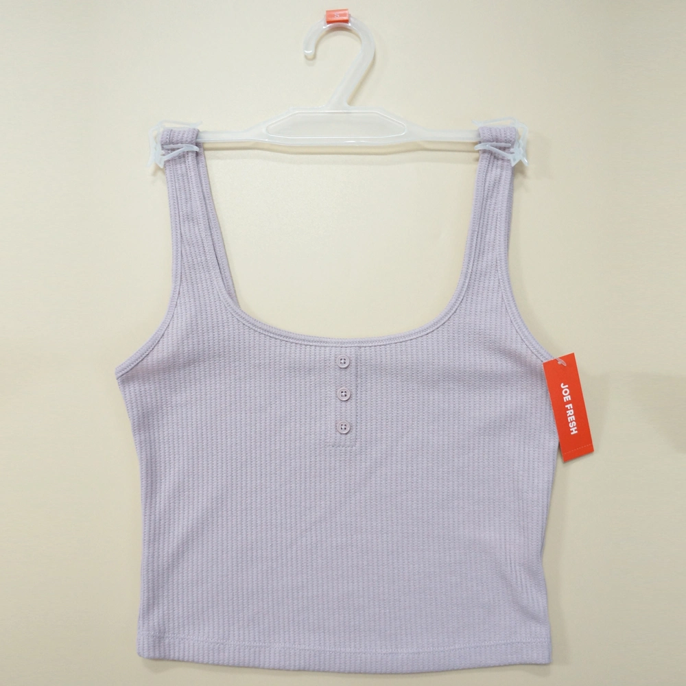 Ladies Camisole with Waffle Crop for Tank Top Underwear