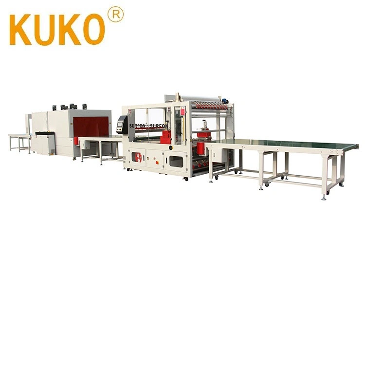 Automatic Folding Guest Bed Sealing Sealer and Shrink Shrinkable Wrap Wrapping Wrapper Machine packaging Machinery for Box Carton.