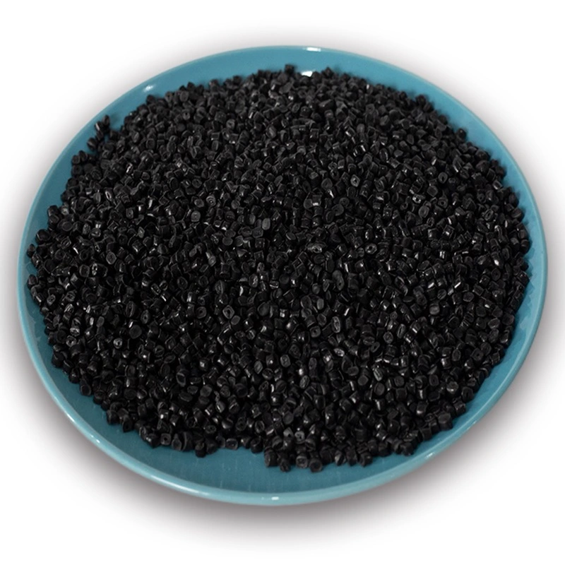 Water Pipe Material HDPE Resin Raw Material PE80/PE100 Black HDPE Plastic Granules