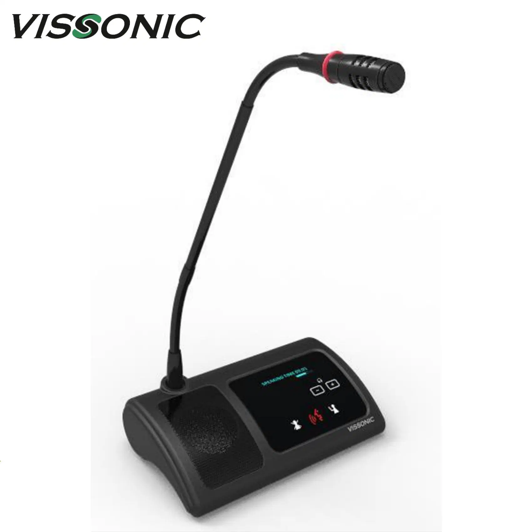 Дискуссионная система для конференций Vissonic WiFi Wireless Digital Network Pluggable Microphone Для пульта участника с сенсорным интерфейсом