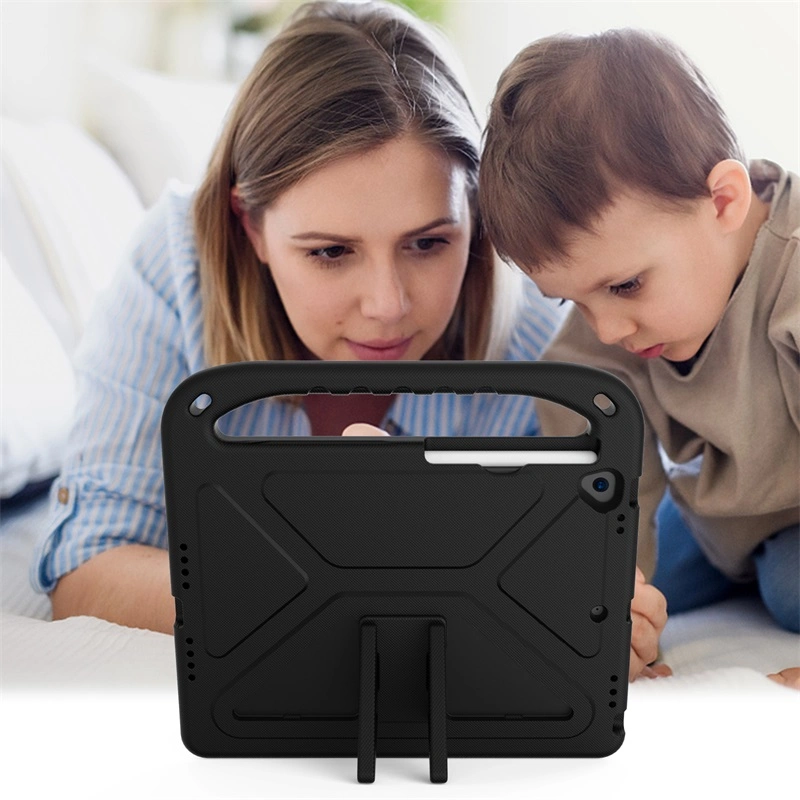 EVA antichoque de tabletas para iPad 10.2 para los niños con soporte de manilla