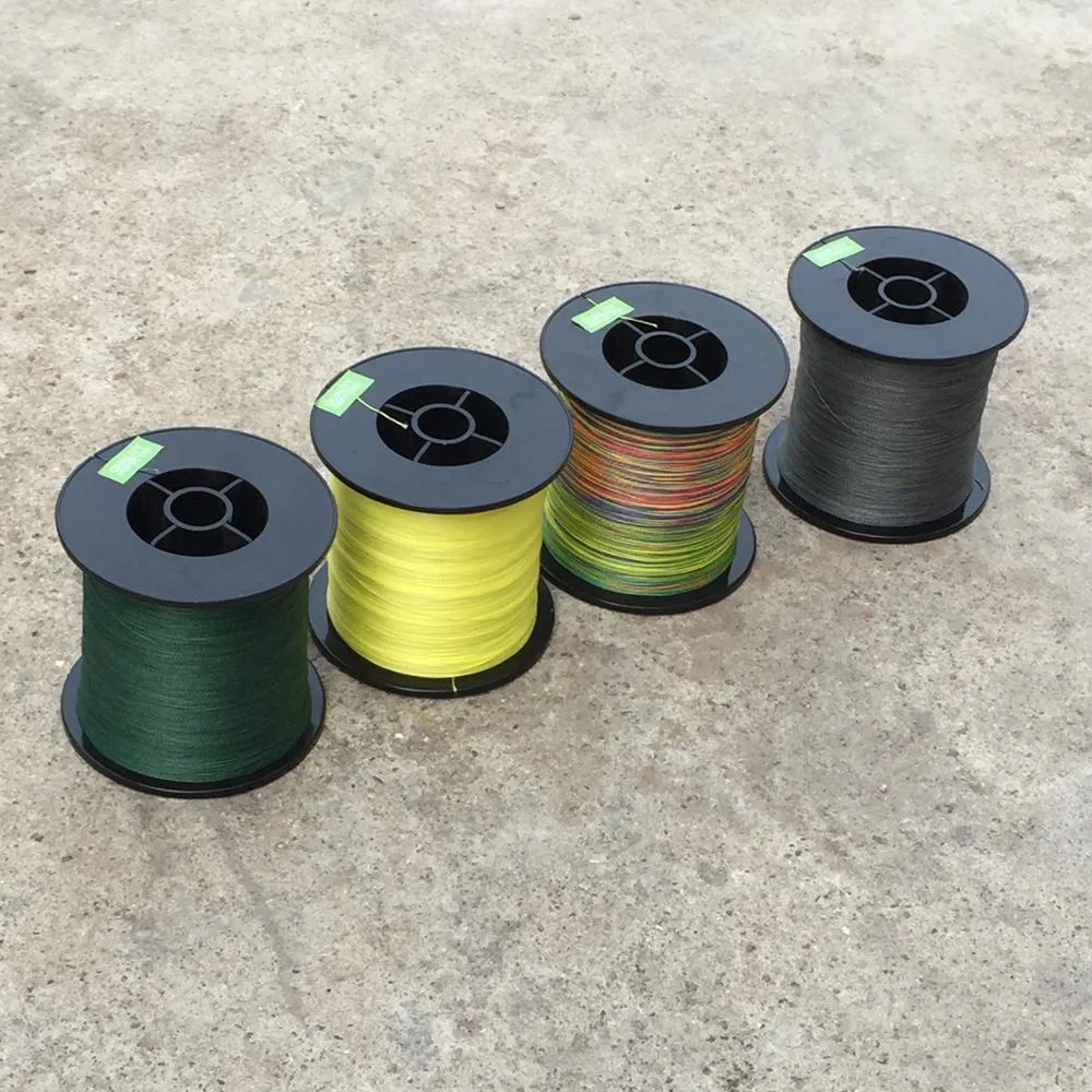 4/8/12 Weaves Color PE Braided Steel Fishing Line