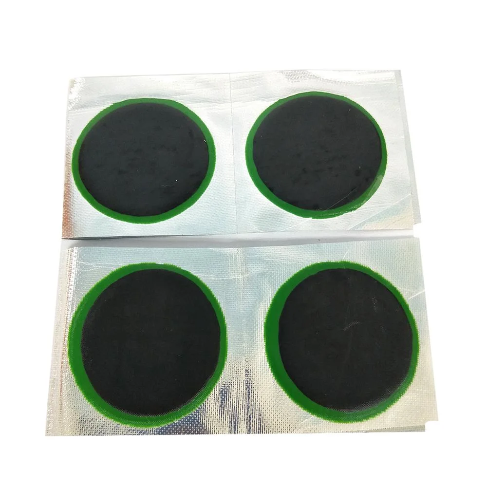 High Performance Vulcanizing Tire Repair Patch /Tyre Cold Patch for Bias Tyre Motor Bike Inner Tube Patch