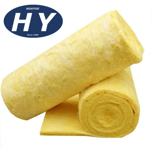 55mm Thick Fiberglass Glass Wool Insulation for Building Roof Heat Prevention