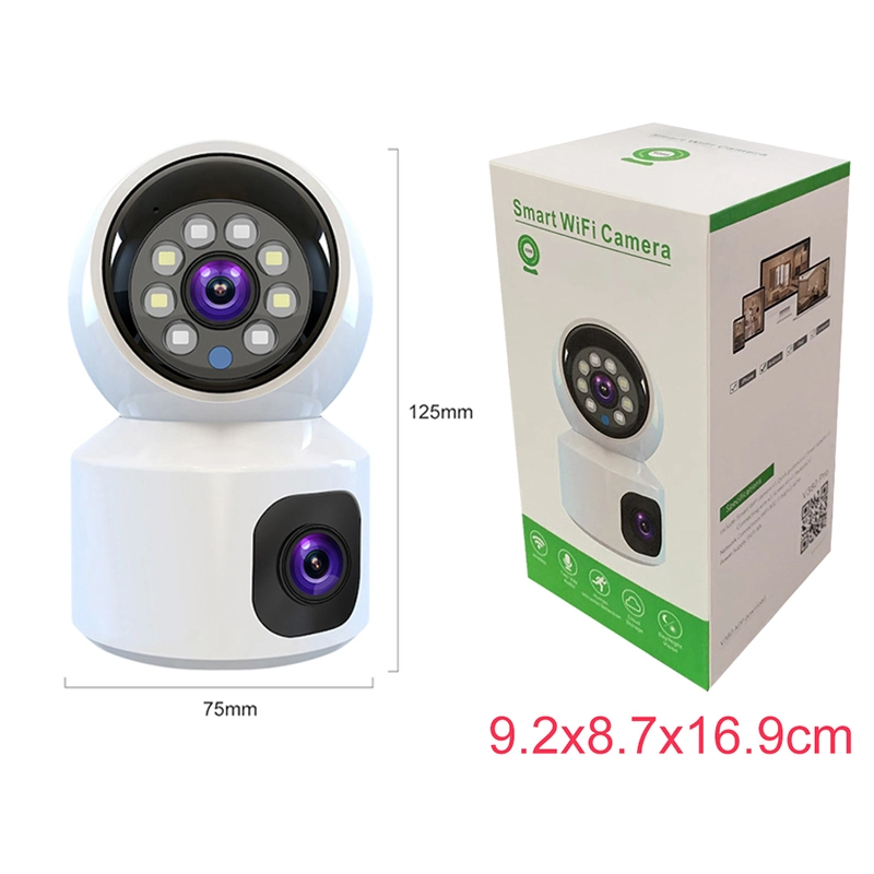 Neu Ankunft V380PRO Doppelobjektiv Indoor-Kamera 1080p HD-Video CCTV-Netzwerkkamera für drahtlose Sicherheit