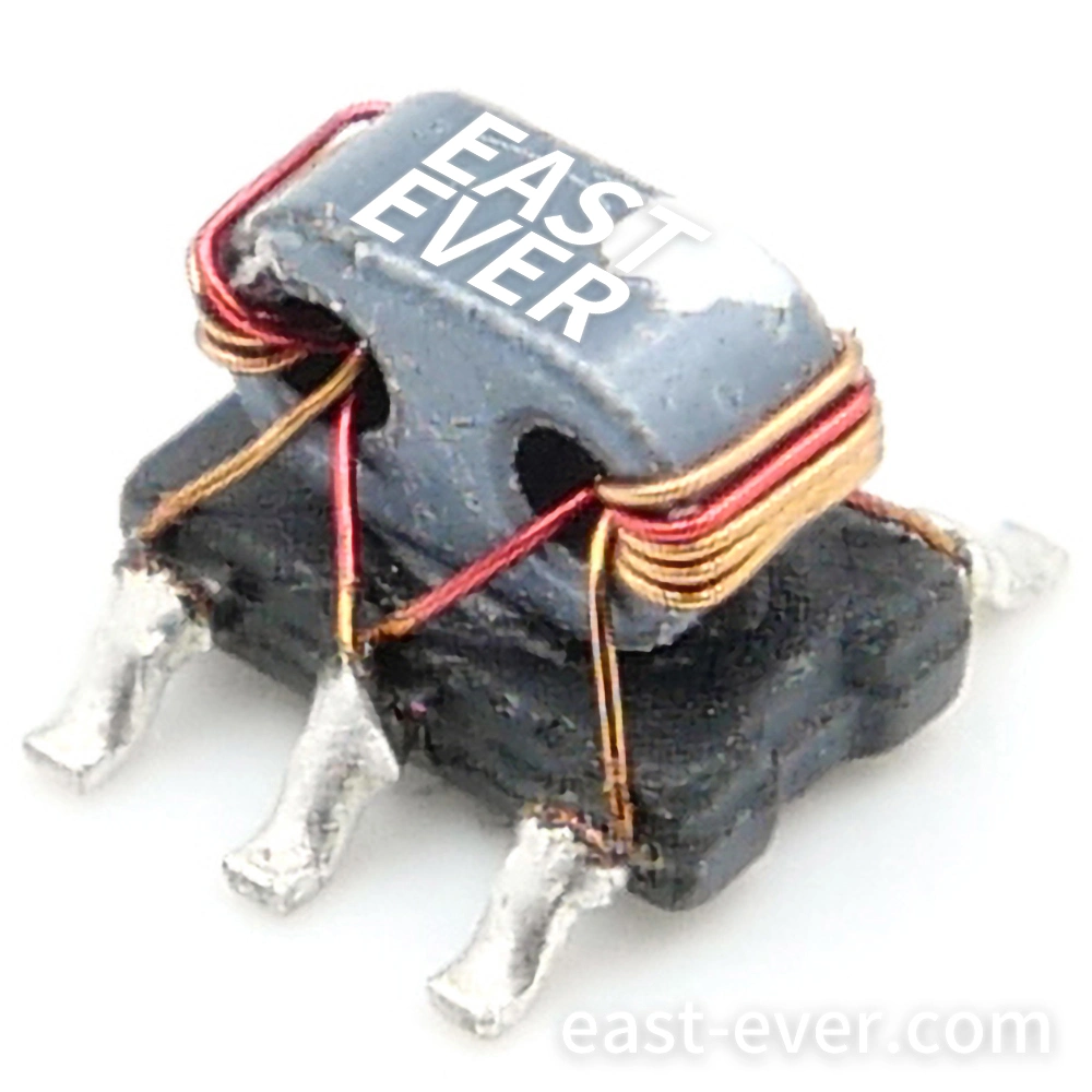 RF Balun Transformer 50 Ohm 1: 4 CT Flux Coupled Transformer 0.5-300 MHz