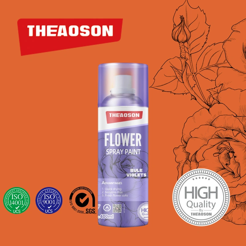 Diseño maestro Theaoson 450ml pintura de flores