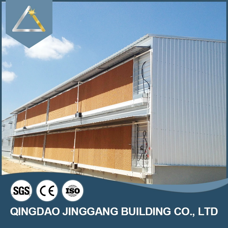 Broiler/Breeder/Layer/Egg Installation Hatchery Construction Steel Structure Shed Building Hens Cage Automatic Chicken House Poultry Farm with One Stop Solution