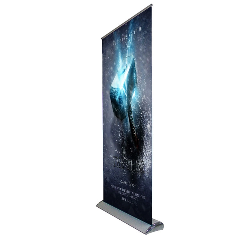 Tradeshow Exhibition Display Scrolling Information Banner Stand