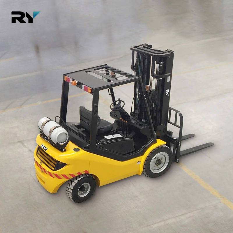 Royal Factory Price 4t LPG&Gasoline Forklift with Japan Engine