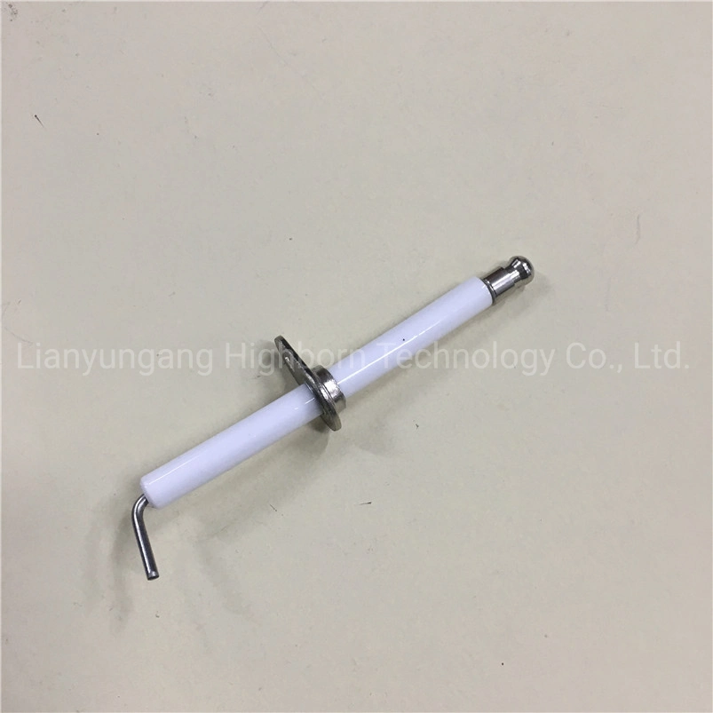 Custom 95% Alumina Ceramic Gas Burner Electrode Ignition Plug for Gas Stoves