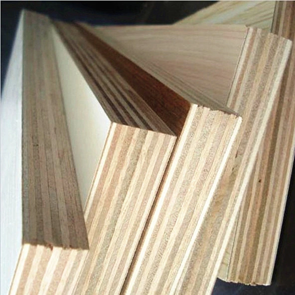 Combine Glossy White Melamine Laminated Plywood Board for Cabinets