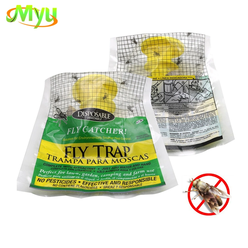 Mk Disposable Outdoor Home Garden Plastic Fruit Fly Bag Trap Flies Catcher