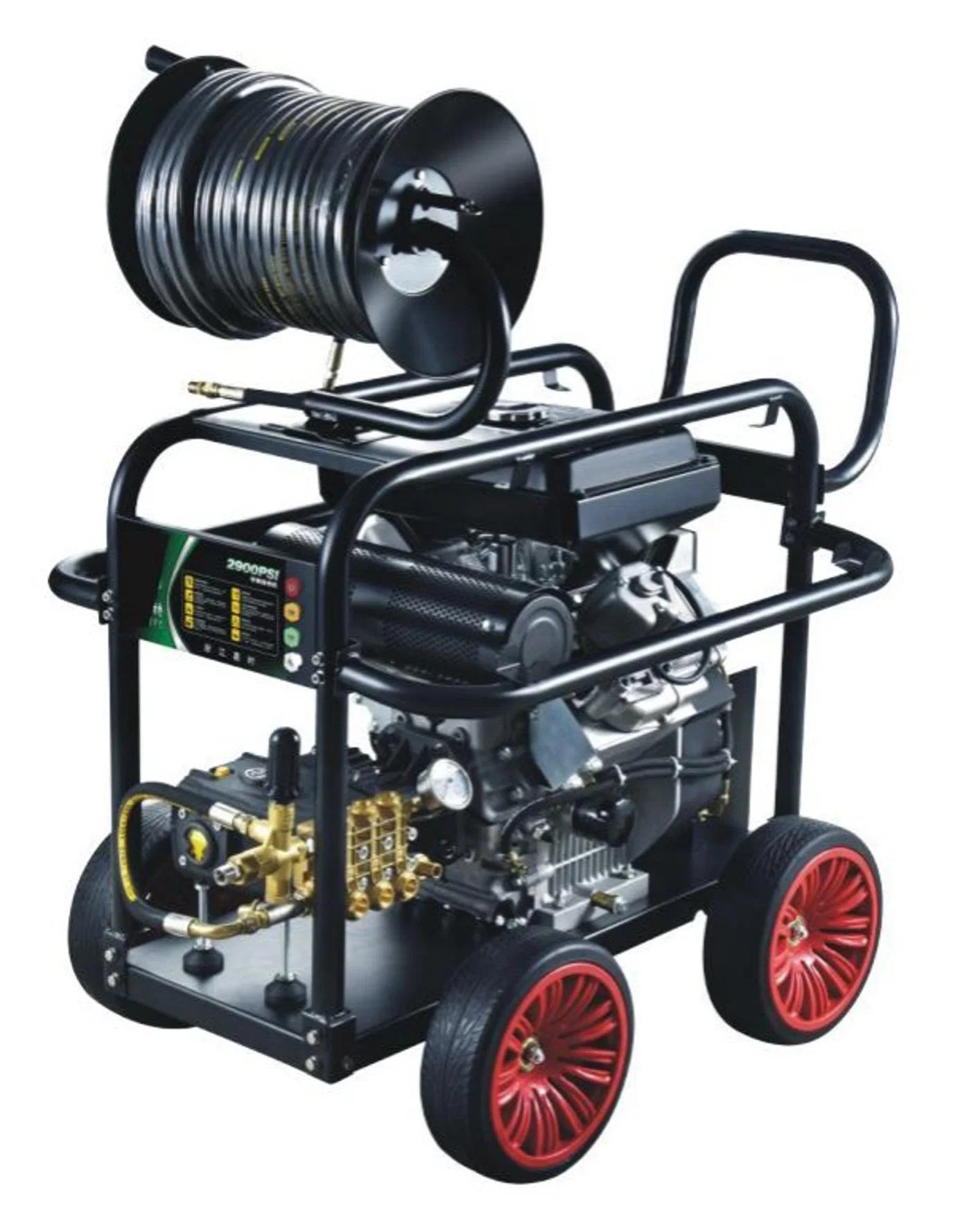 Bison 2700-200psi 50-40 Lpm Jet Cleaner Sewer Drain Cleaning High Pressure Washer