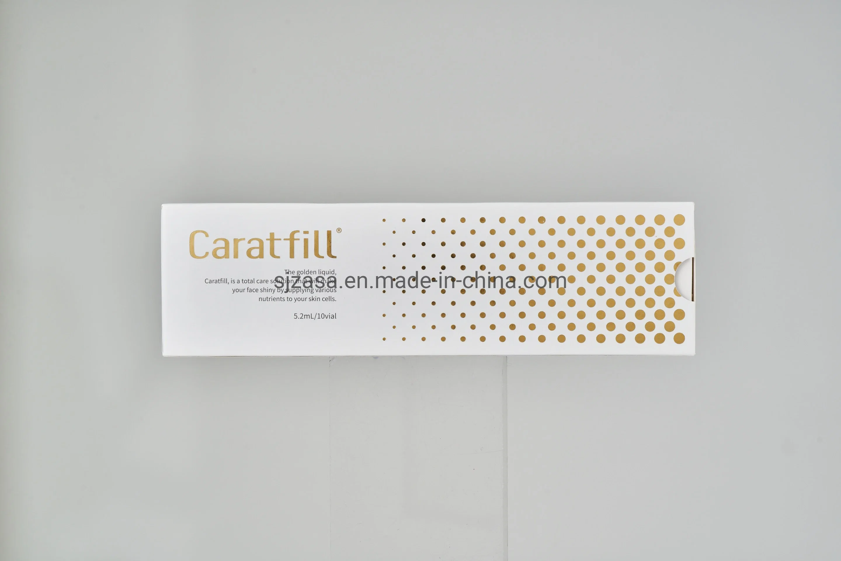 Korea Youth Caratfill 5.2ml*10 Youthful Essence Skin Care Solution Age Reversal Energizer Skin Whitening Booster Booster Salmon S-DNA Product