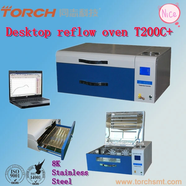 SMT Reflow Oven Desktop Reflow Soldering System T200c