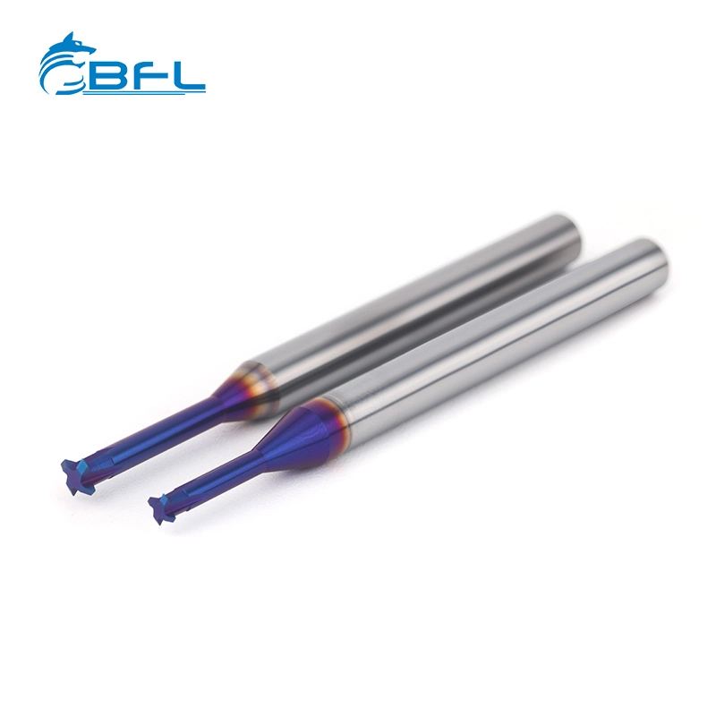 Bfl Solid Carbide Single Teeth Thread End Mill Metal Milling Cutter