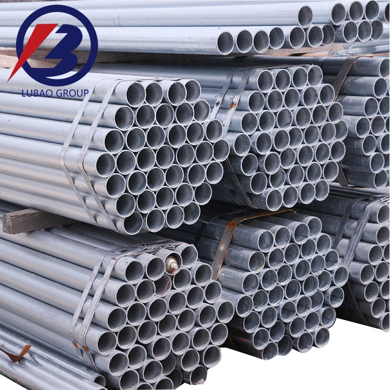 Tube de Gi de haute qualité La norme ASTM A53/soudé de soudage Pre-Galvanized Grade A/B/ galvanisé à chaud Gi/GL Prix du tuyau de ronde