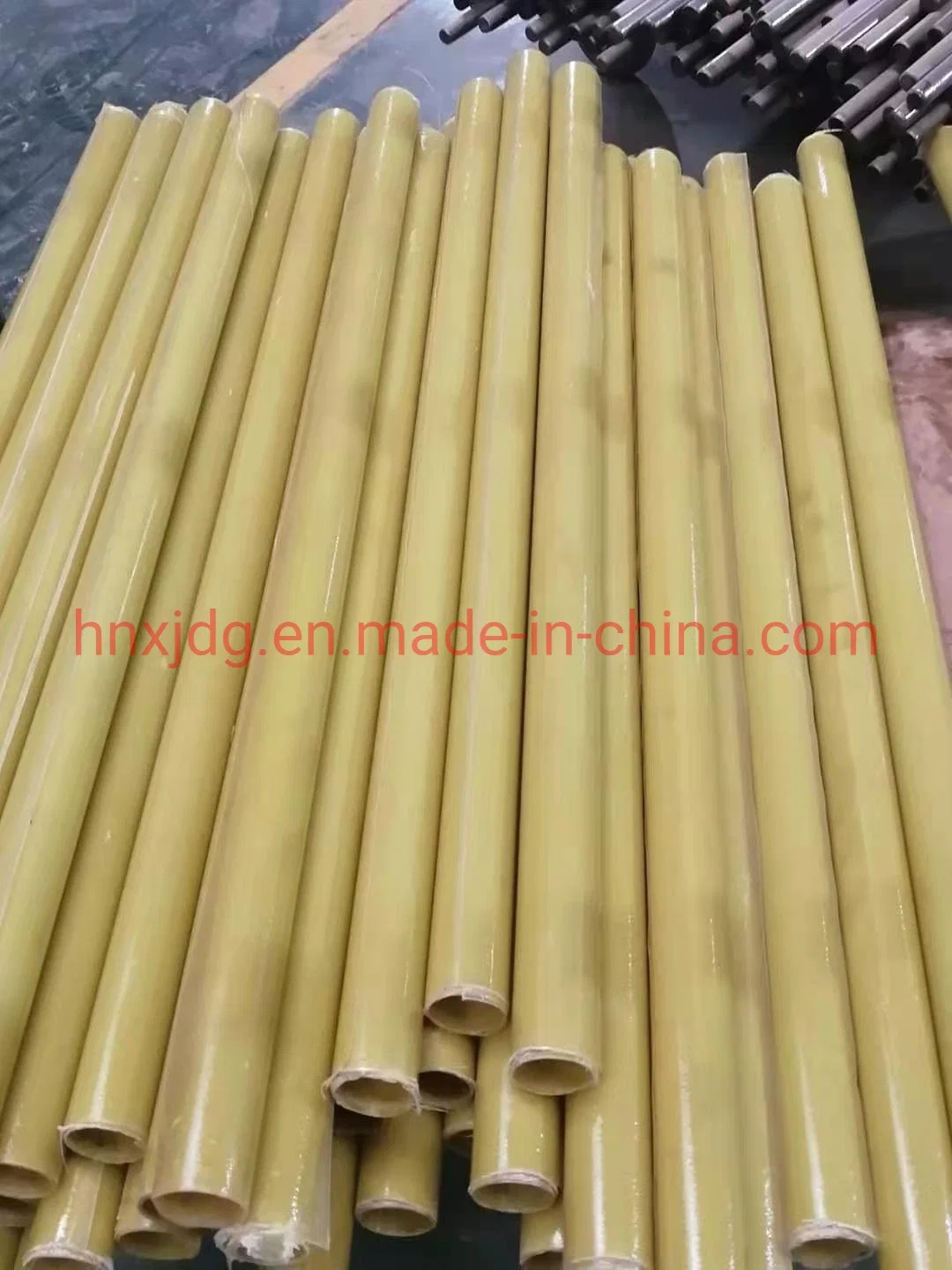 Electrical Insulation 3641 Epoxy Resin Laminated Glass Fiber Cloth Tube/Pipe