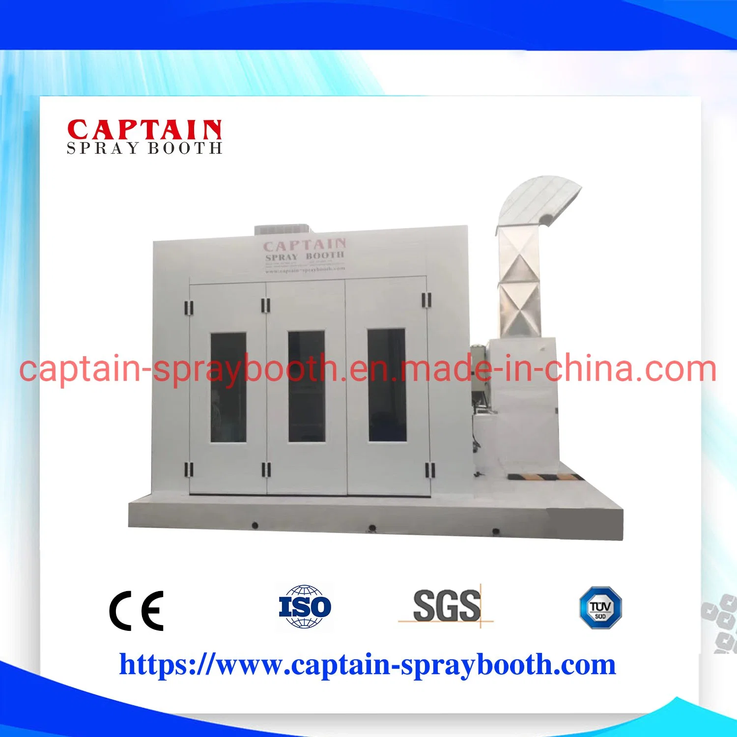 Auto Spray Booth Endothermic Panel Heating Electrical Heat System