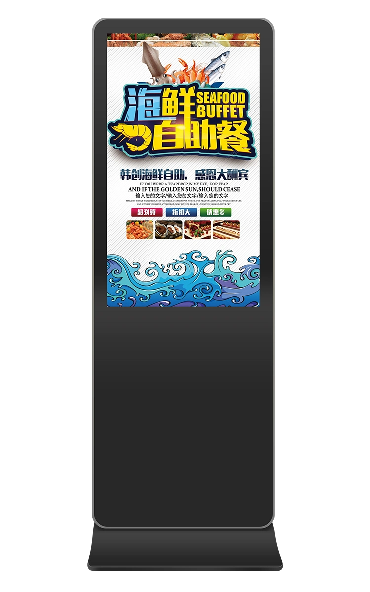 OEM ODM publicidade tela publicidade jogador 47 polegadas vertical Kiosk Ecrã táctil LED/LCD Digital Signage Kiosk Advertising Display