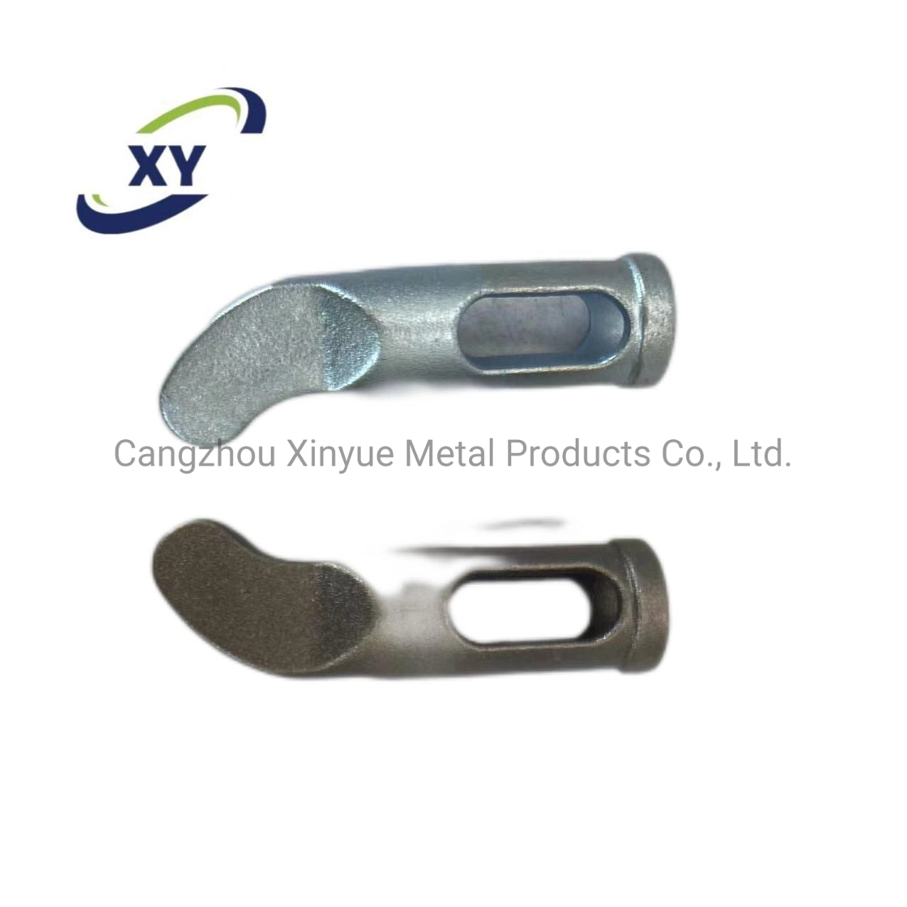 Silver Galvanized Cup Lock Forged Ledger Blade Q235 Steel Cuplock Scaffolding Accessories From China.