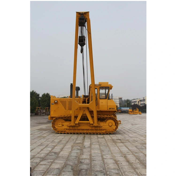 Shantui 70 Ton Hydraulic Transmission Pipelayer for Grab Sp70y