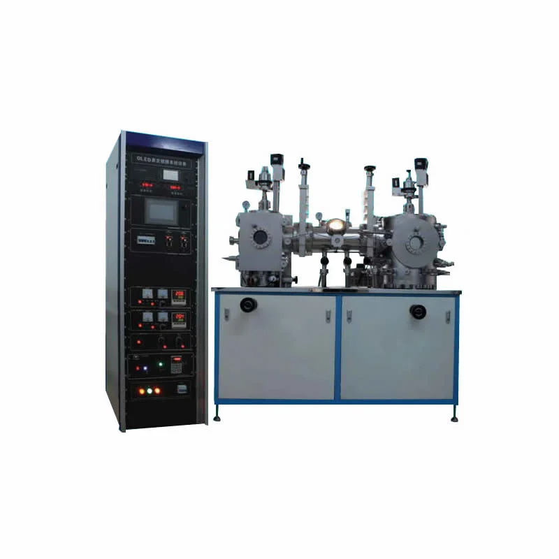 Sistema de evaporación Multi-Source Dual-Chamber OLED para cultivar el dispositivo electroluminiscente orgánica Molecular Oel Films